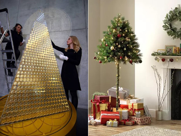 Khám phá những cây thông Giáng sinh độc đáo của mùa lễ hội 2018