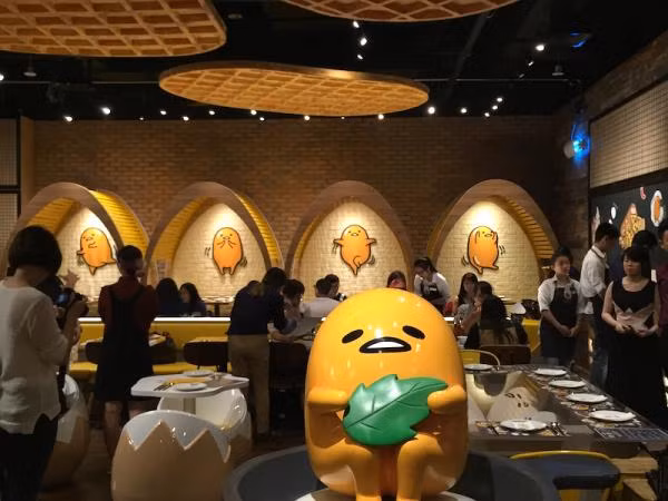Giới trẻ Thái Lan sắp đón chuỗi cửa hàng ăn uống phong cách Kawaii của Nhật: Gudetama Cafe