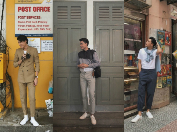 Phong cách nam tính, lịch lãm của "vua thả thính" Quang Đại