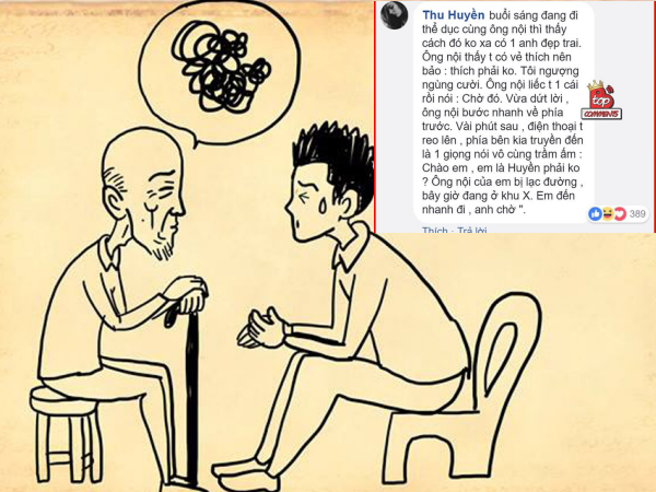 Người ông của năm: "Bày chiêu" giúp cháu gái tiếp cận crush dễ dàng