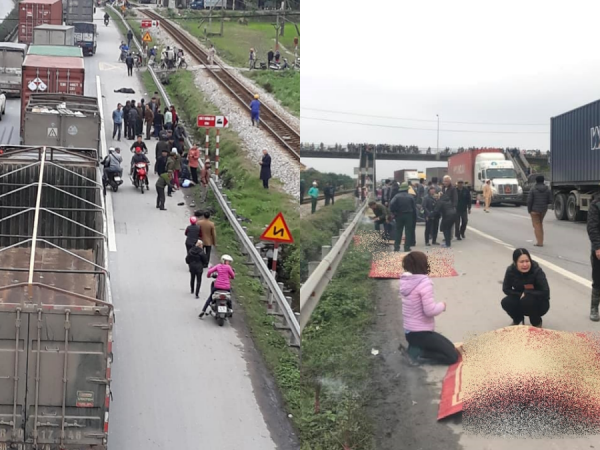 Nhân chứng thoát chết run rẩy kể lại giây phút xe tải tông vào đoàn người đi viếng nghĩa trang