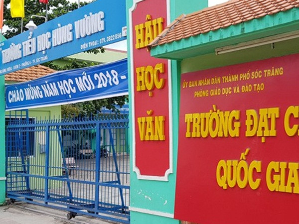 Hiệu trưởng bị đình chỉ công tác vì xây dựng bếp ăn cho học sinh