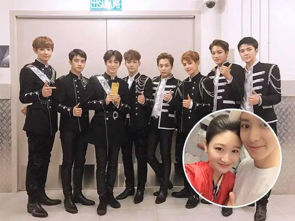 Nữ tiếp viên hàng không khen ngợi EXO "hào phóng và lịch sự"