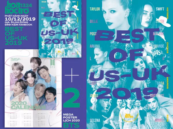 Hoa Học Trò 1324: Ánh đèn rực rỡ mùa Lễ hội cùng Mega poster lịch BTS, fanbook US-UK