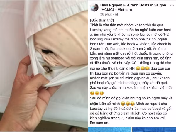 Thanh niên đi homestay phá đồ bị cộng đồng mạng kêu gọi tẩy chay