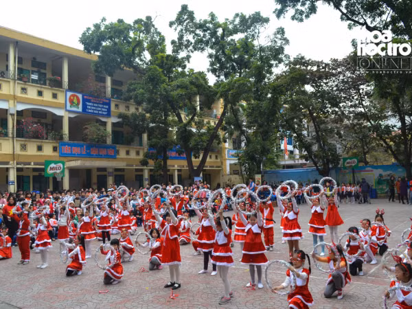 Hà Nội: Ngày hội thể thao đáng yêu hết cỡ của tween trường Tiểu học Thịnh Quang