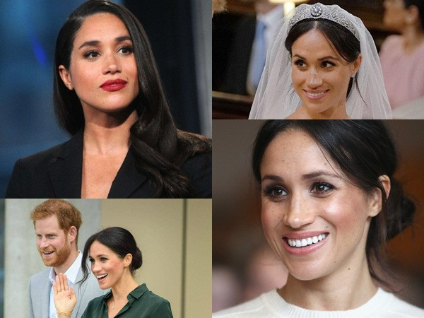 Màu son đỏ quyến rũ là thế nhưng đó không phải lựa chọn của công nương Meghan Markle