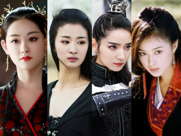 Những mỹ nhân cổ trang Hoa ngữ vẫn đẹp tuyệt vời với trang phục đen 