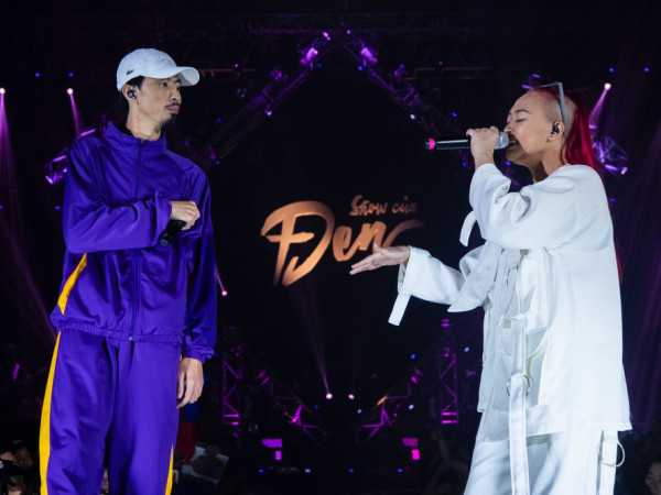 Kimmese ngẫu hứng sáng tác bài rap mới, chưa kịp thuộc lời vẫn mang đến Show của Đen