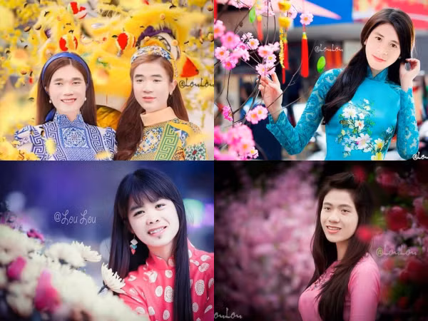 Cười không nhặt được miệng với ảnh chế các "thiếu nữ" U23 Việt Nam đón Xuân