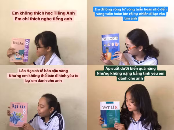 Teen lớp 8 "thả thính" cực chất: "Anh học môn Âm nhạc để viết bản tình ca dành riêng cho em"
