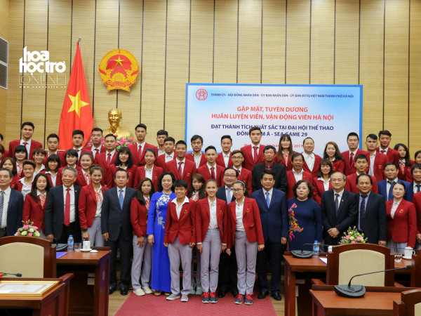 Hà Nội: 134 HLV, VĐV đạt thành tích tại SEA Games 29 được tuyên dương