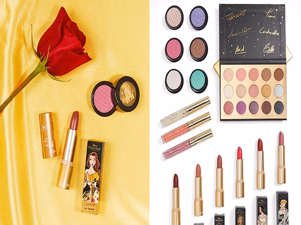 Colourpop giới thiệu bộ sưu tập makeup lấy cảm hứng từ những nàng công chúa của Disney