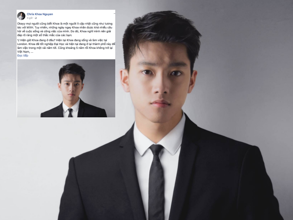Chris Khoa lên tiếng sau những nghi ngờ của cộng đồng mạng về thành tích của mình