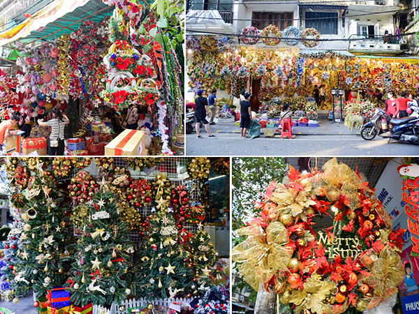 Hà Nội: Phố Hàng Mã tràn ngập không khí Noel