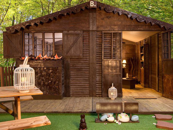 Kỳ lạ ngôi nhà và nội thất được làm hoàn toàn từ sôcôla