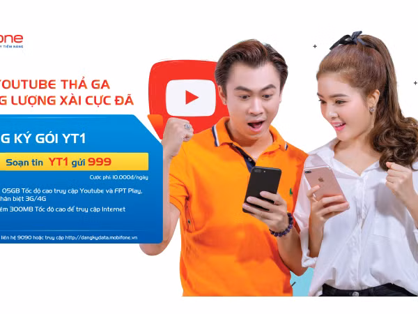 Học trực tuyến, kiếm tiền trên Youtube... cực rẻ với 4G MobiFone