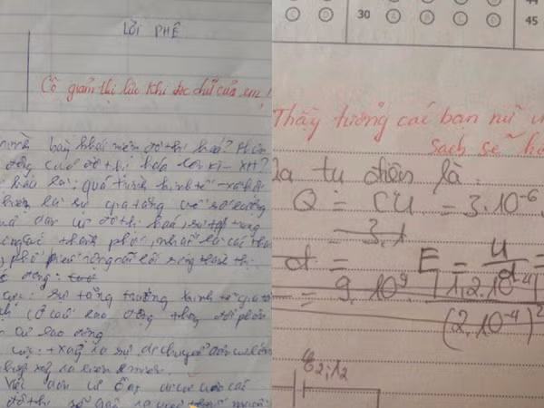 Nữ sinh sửa bài như "gà bới", thầy giáo để lại lời phê cực "gắt" khiến dân mạng cười ngất