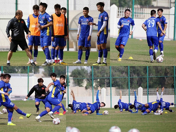 Trọng Hoàng và Văn Toàn trở lại, đội tuyển Việt Nam sẵn sàng sang UAE