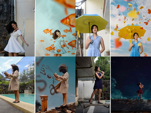 Bộ ảnh "gây bão": Có photoshop, vườn nhà cũng biến thành cổ tích