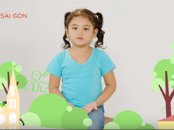 Bé gái lên tiếng vì ô nhiễm không khí nhân ngày Quốc tế Thiếu nhi 1/6