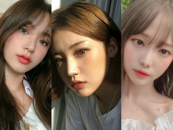 Ba màu tóc nhuộm tông nâu giúp da trắng sáng không cần makeup