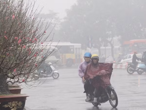 Ngày mai Bắc Bộ và miền Trung mưa rét