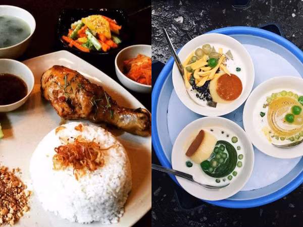 Trưa nay “măm” gì: Đã bụng với cơm gà nướng mật ong “to bự” cùng món chè mát lạnh