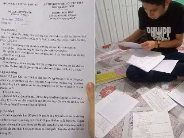 Lần đầu về ra mắt, cô nàng "kêu cứu" vì em trai người yêu nhờ... giải đề học sinh giỏi