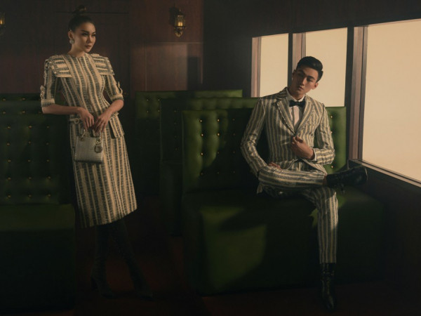 Thanh Hằng biến studio thành khoang tàu, thể hiện thần thái sắc lạnh trong thiết kế của Công Trí