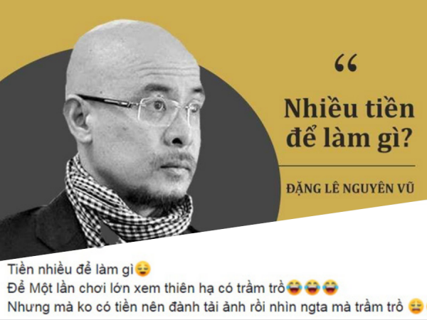 Từ vụ ly hôn của ông chủ Trung Nguyên, dân tình có thêm trend mới: "Tiền nhiều để làm gì?"