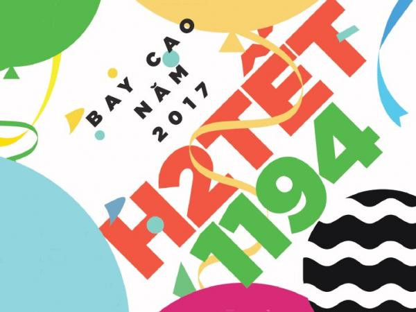 Bay cao đón 2017 cùng H2TẾT 1194: Hẹn các H2Teen ngày 9/1/2017