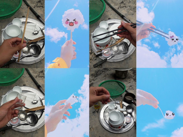 Bị mẹ bắt rửa bát, chàng trai cao hứng sáng tạo ngay bộ ảnh chén đũa xinh lung linh