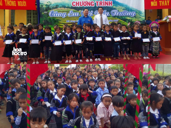 Yên Bái: Các bạn học sinh Mù Căng Chải tựu trường sau đợt lũ lớn