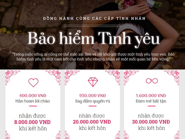 Hội F.A được dịp "đỏ mắt" với gói bảo hiểm không dành cho người độc thân!