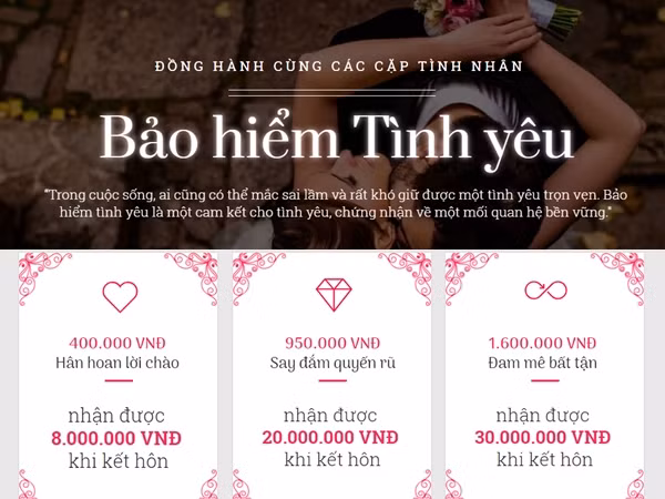 Hội F.A được dịp "đỏ mắt" với gói bảo hiểm không dành cho người độc thân!