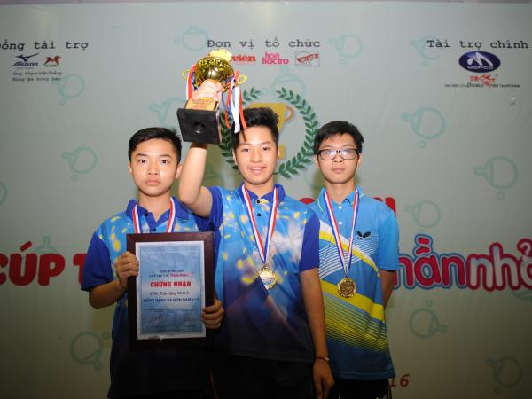 Giải bóng bàn tranh cúp tạp chí Thiên Thần Nhỏ thành công tốt đẹp 