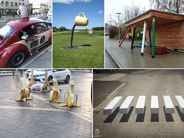 Những thiết kế đường phố độc đáo và sáng tạo đến khó tin