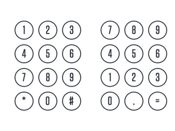 Vì sao phím số của máy tính và điện thoại lại khác nhau?