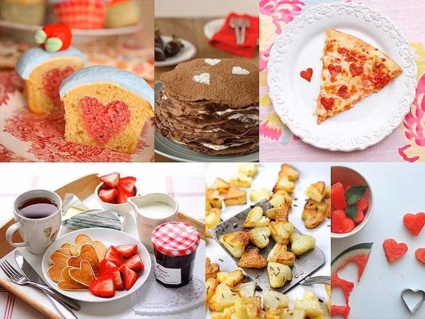 Những món ăn siêu đẹp, siêu dễ, dành cho ngày Valentine, bạn làm được đấy! 