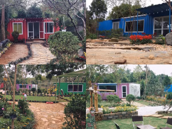 Cuối tuần vui "mê ly" tại homestay container độc đáo ngay ngoại thành Hà Nội