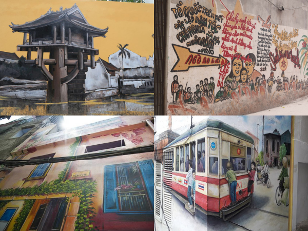 Những con phố bích họa cho giới trẻ tha hồ "sống ảo" giữa lòng Thủ đô