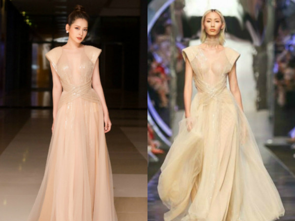 Mặc đồ đụng hàng, Chi Pu "ăn đứt" Hằng Nguyễn Next Top về thần thái