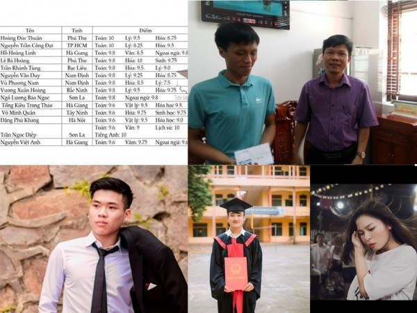 Đừng để phụ huynh thấy danh sách này: Loạt "con nhà người ta" có điểm thi "khủng"