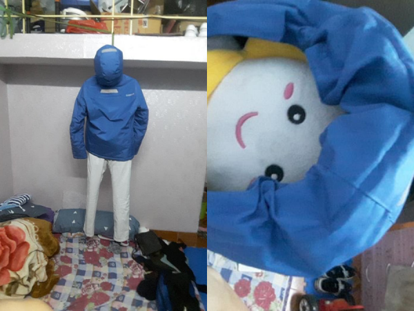 Sợ trộm đột nhập khi về quê ăn Tết, nam sinh nghĩ ra cách hù dọa khiến dân mạng thích thú