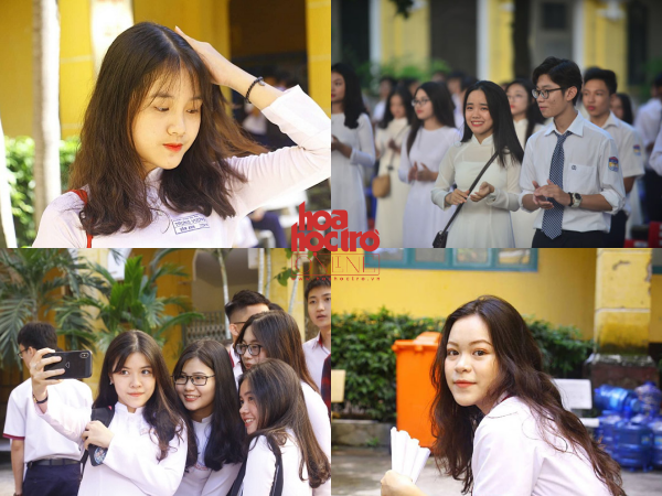 Loạt ảnh nữ sinh trong ngày khai giảng: Con gái cứ mặc áo dài trắng là... "auto" xinh