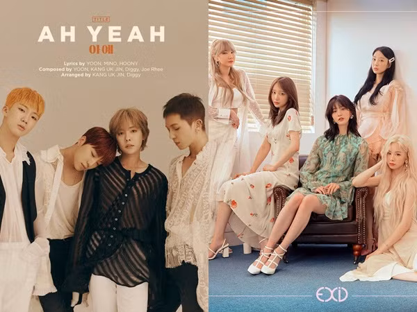Không hẹn mà gặp, WINNER và EXID cùng tung MV trở lại