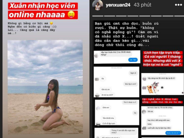 Bị dân mạng trách "ăn bám" bạn trai Lâm Tây, Yến Xuân đã "phản pháo" thế này đây!