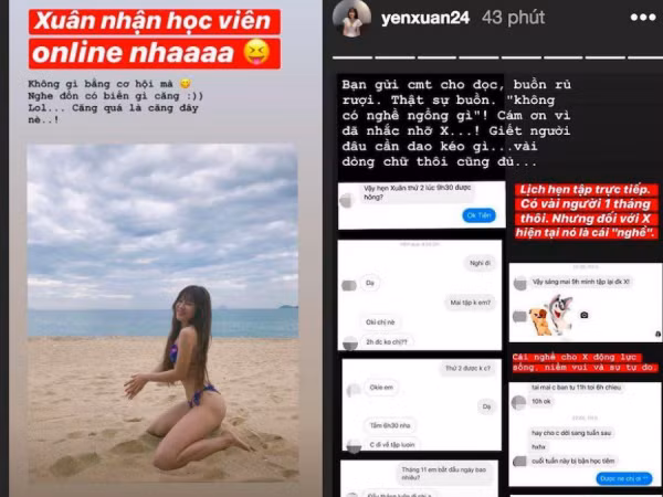 Bị dân mạng trách "ăn bám" bạn trai Lâm Tây, Yến Xuân đã "phản pháo" thế này đây!