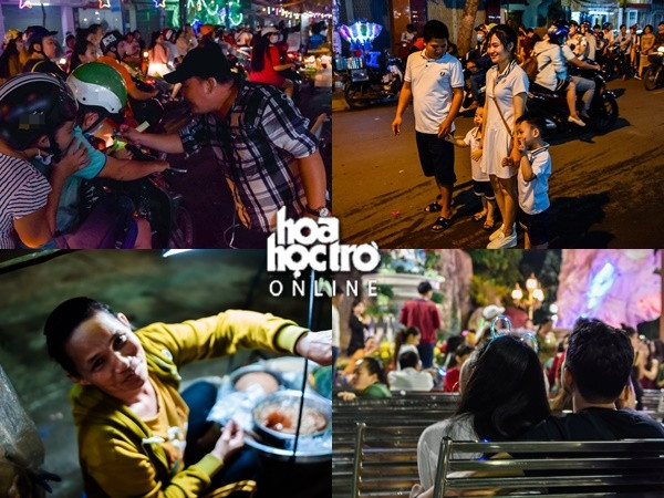 Chùm ảnh cho thấy không khí Giáng Sinh đã len lỏi vào mọi ngóc ngách của Sài Gòn